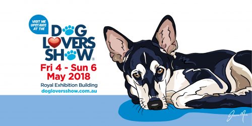 Dog Lovers Show Melbourne 2018 | Pop Art Puppy Dogs
