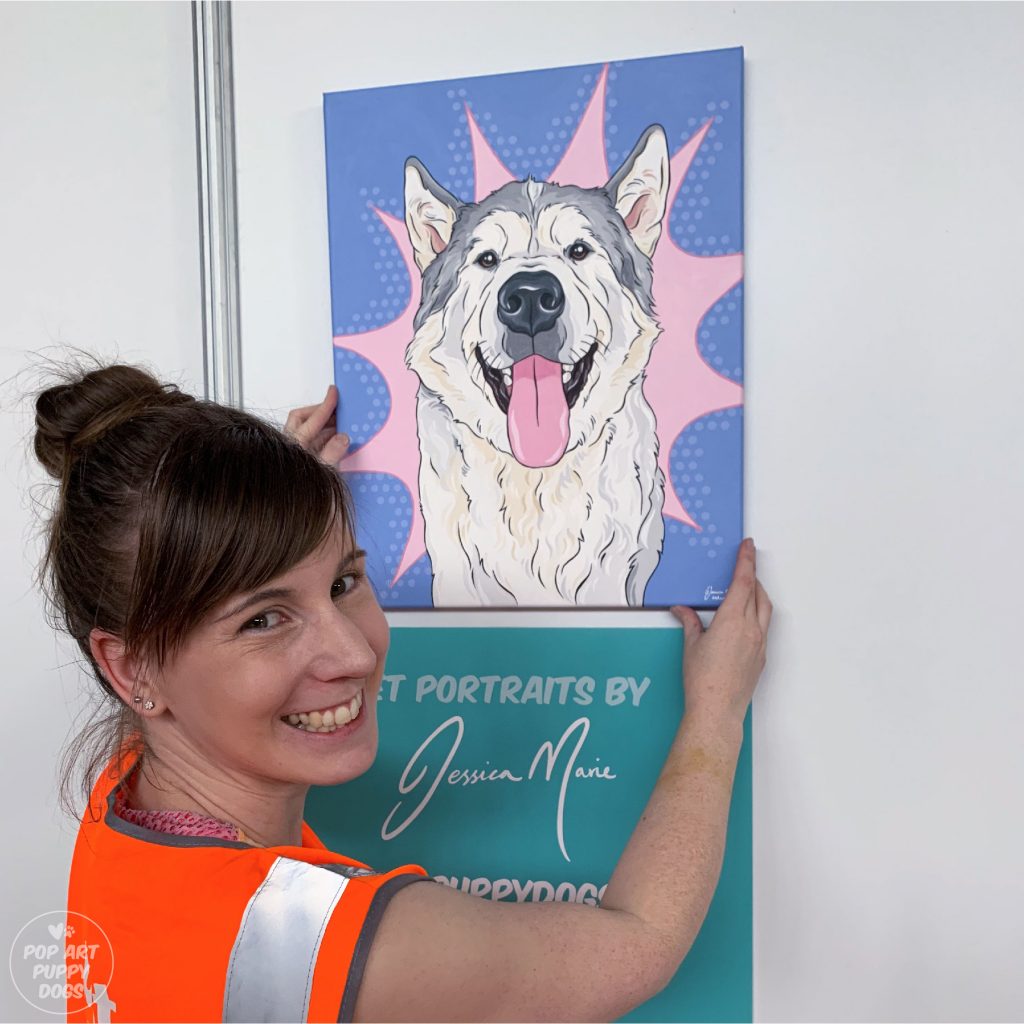 Dog lovers show melbourne 2019 Set Up | Pop Art Puppy Dogs