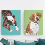 Canvas Prints | Pop Art Puppy Dogs