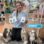 Custom Pet Portrait Keychain | Pop Art Puppy Dogs